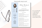 Creative Director Resume Template, a Resume Template by Annakristal (Thumbnail 1 of 5)