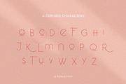 Le Royale Font, a Sans Serif Font by Salt & Pepper Designs (Thumbnail 8 of 10)