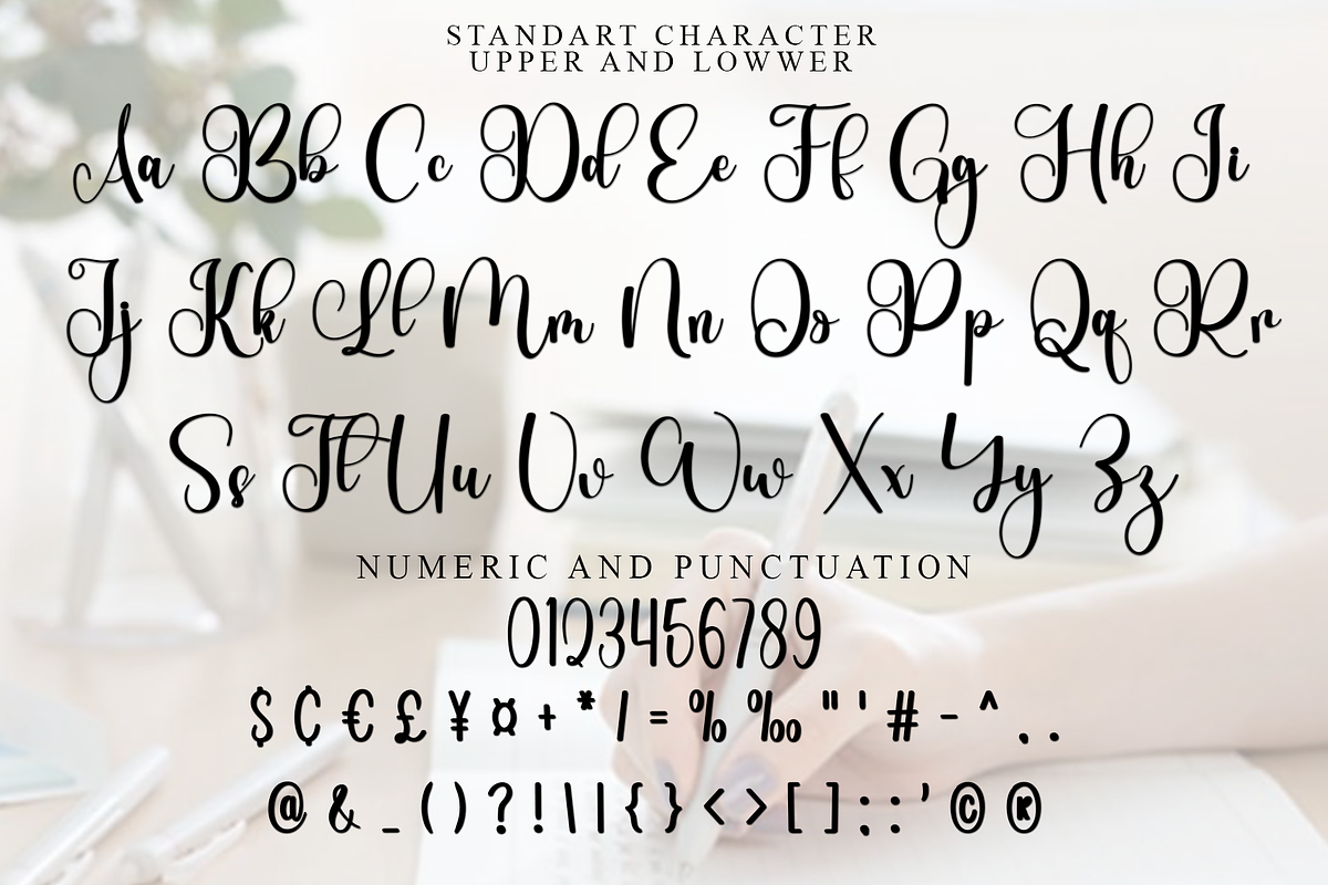 Baby Stylish, a Handwritten Font by FreshTypeINK (Photo 6 of 8)