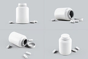 Pills Bootle Mockup, an Advertising Mockup by Hubzway (Thumbnail 7 of 7)