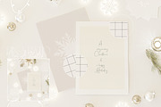 HOLIDAY LETTER | Paper Poster Mockup, a Household Mockup by yuliyuri.studio (Thumbnail 5 of 8)