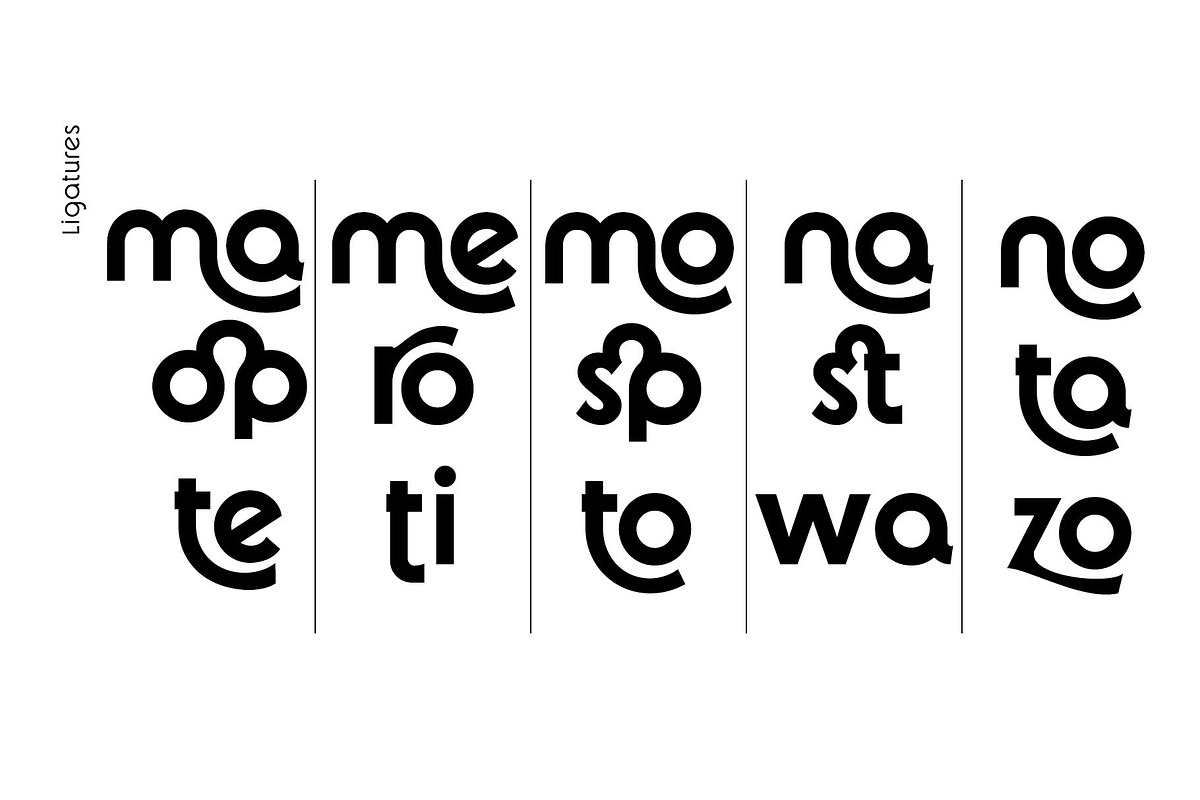 Reost - Stylish Modern Font Family, a Sans Serif Font by Ryul Davidson (Photo 8 of 15)