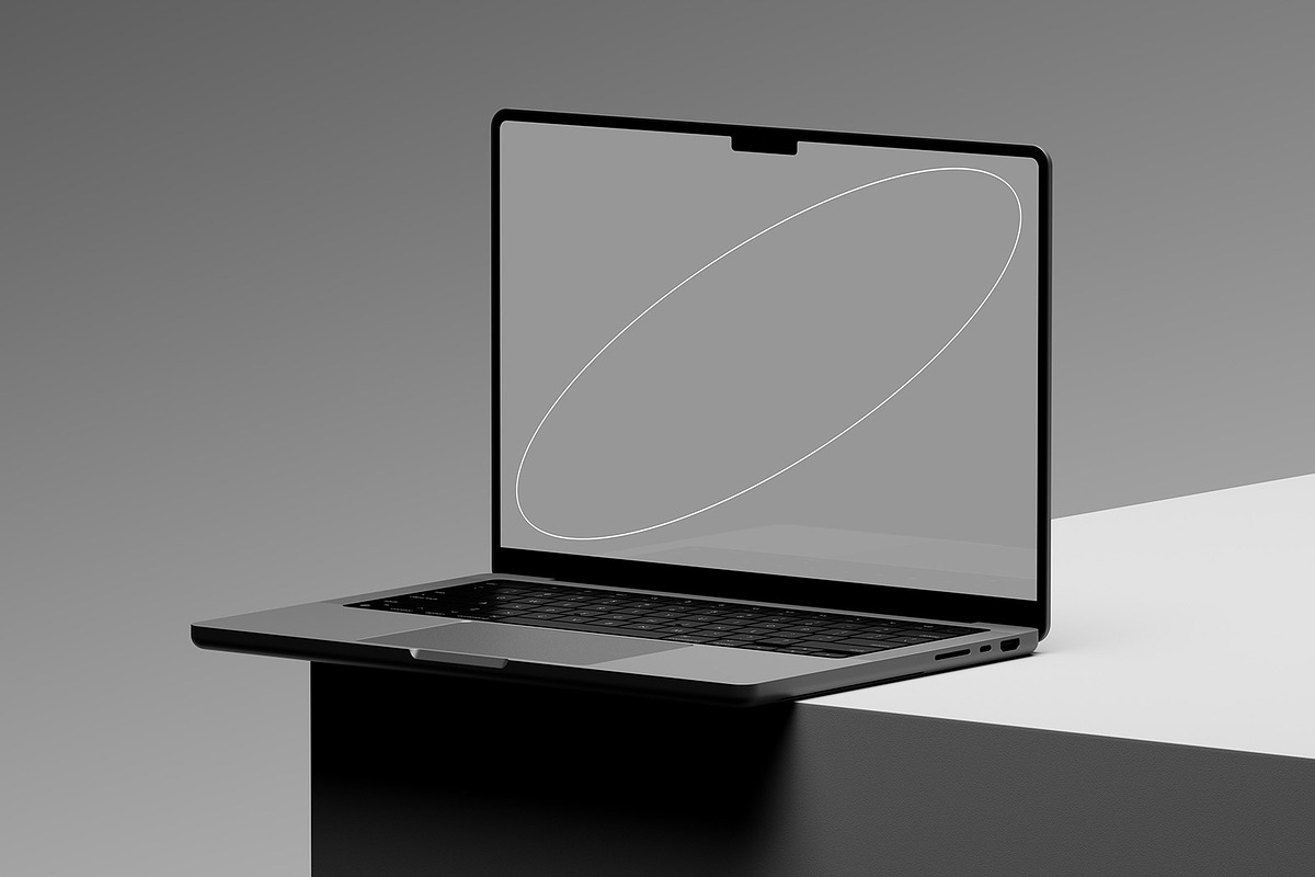 MacBook Pro 12 Standard Mockup, a Device Mockup by Orbyt Studio (Photo 1 of 3)