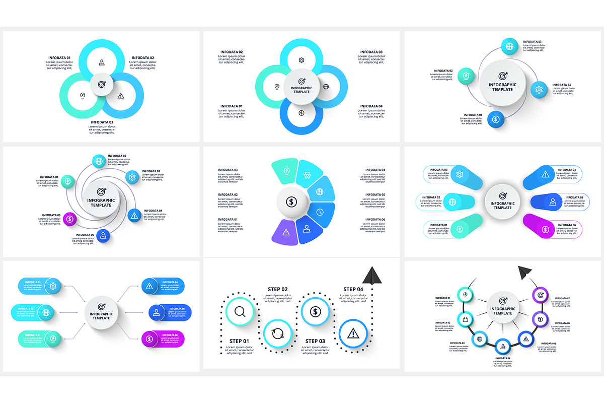 Business Process Animated Template, a Presentation Template by Infographics project (Photo 5 of 9)