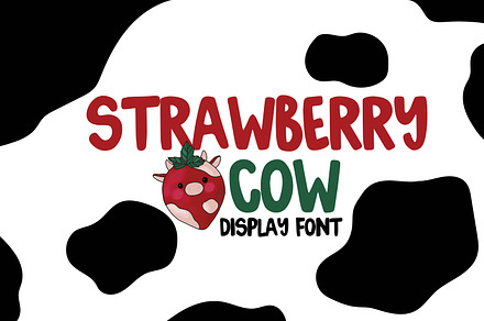 strawberry cow
