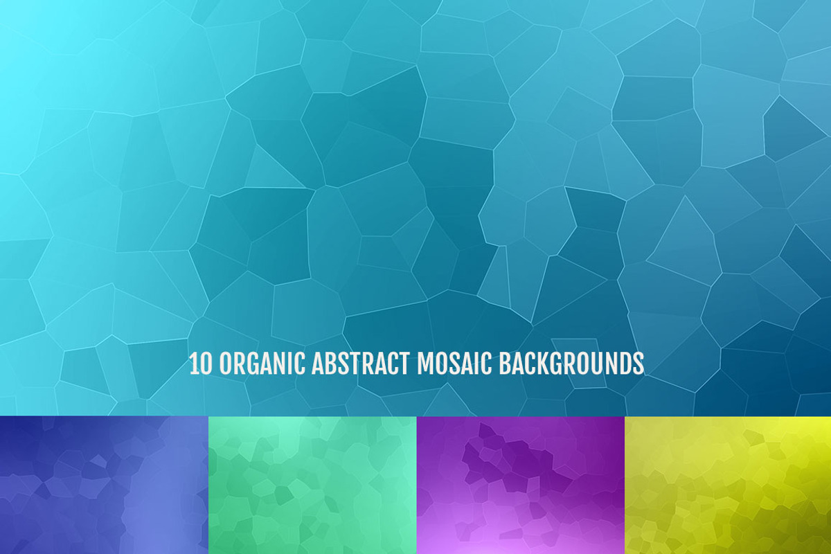 Colorful Abstract Backgrounds Bundle preview 3