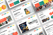 Smart Education Presentation Design, a Presentation Template by MightyDesign (Thumbnail 1 of 8)