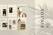 Kinfox - A4 Potrait Powerpoint, a Presentation Template by Dirtytemp Studio (Thumbnail 1 of 8)