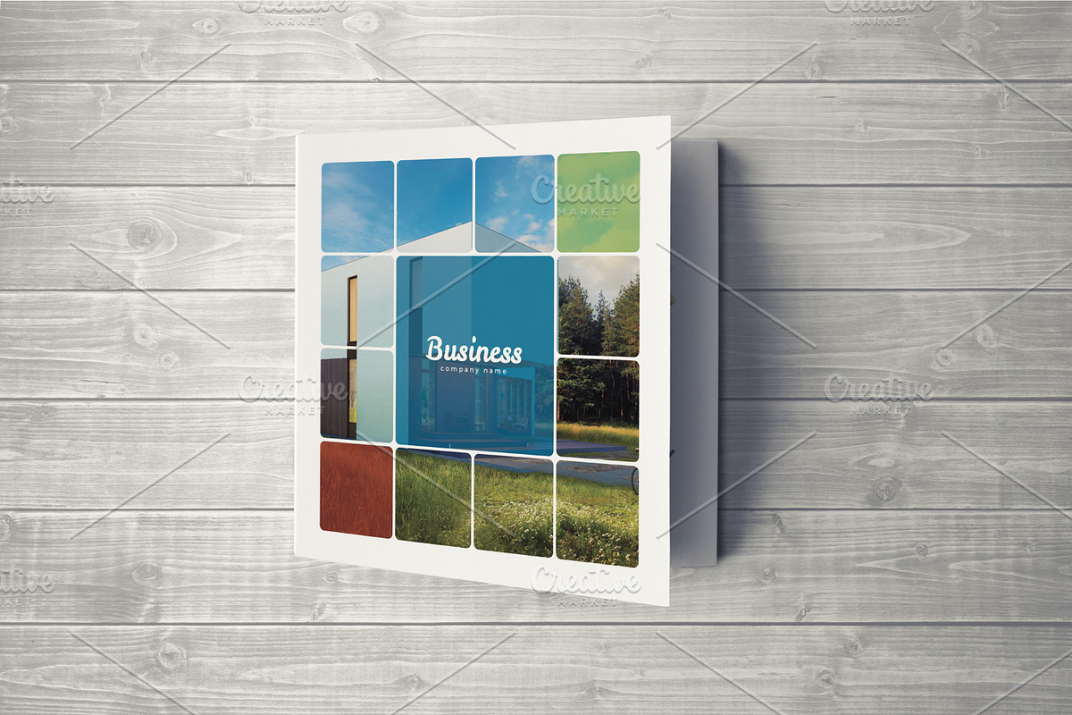 Multipurpose Square Brochure, a Brochure Template by ShapShapy (Photo 4 of 6)