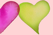 Watercolor hearts - 34 elements, an Object Graphic by Jeanina Vlad (Thumbnail 2 of 4)