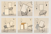 Monochrome Minimal | Farme Mockup, a Household Mockup by yuliyuri.studio (Thumbnail 8 of 8)