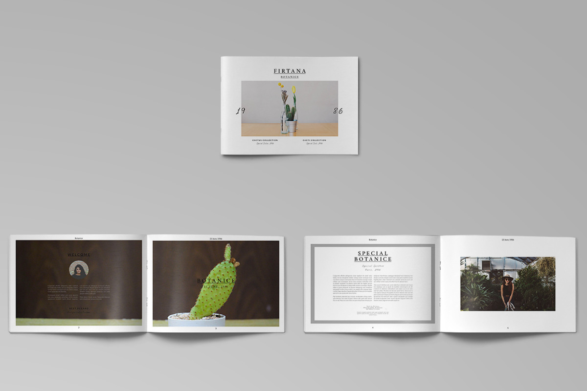 Botanice Portfolio, a Brochure Template by Firtana (Photo 5 of 12)