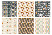 Cute puppy dog pattern bundle, a Pattern Graphic by RevolutionizZed (Thumbnail 14 of 17)