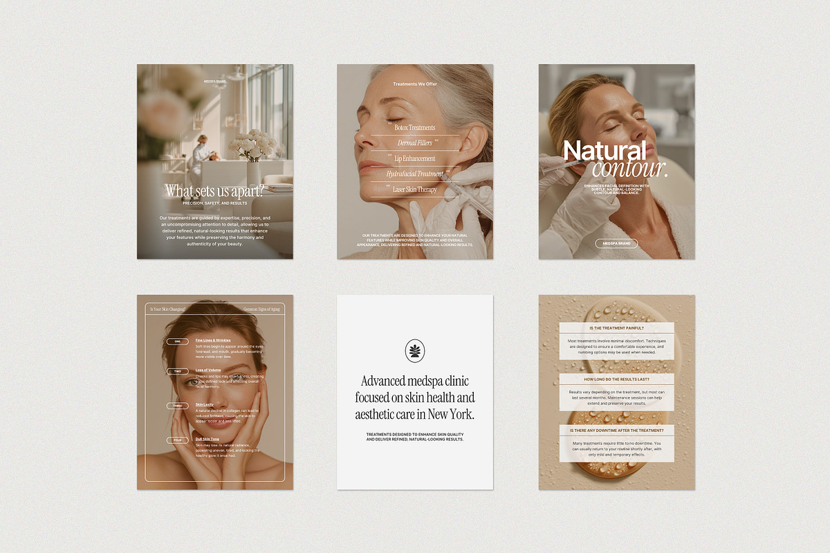 Medpsa and Injector Instagram Kit, a Social Media Template by Wildnun Studio (Photo 10 of 20)