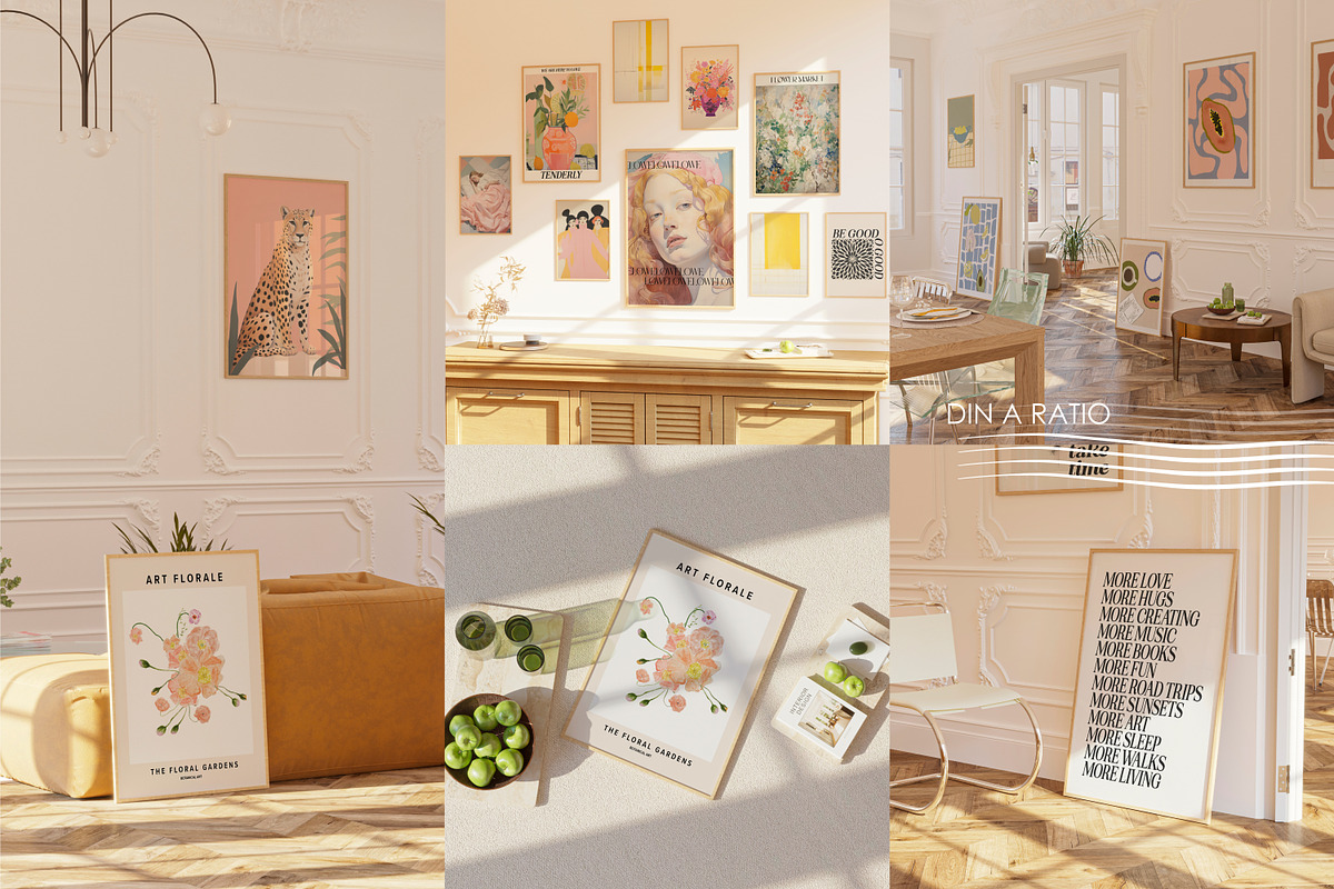 ADELE ROOM | Frame mockup set, a Household Mockup by yuliyuri.studio (Photo 2 of 44)