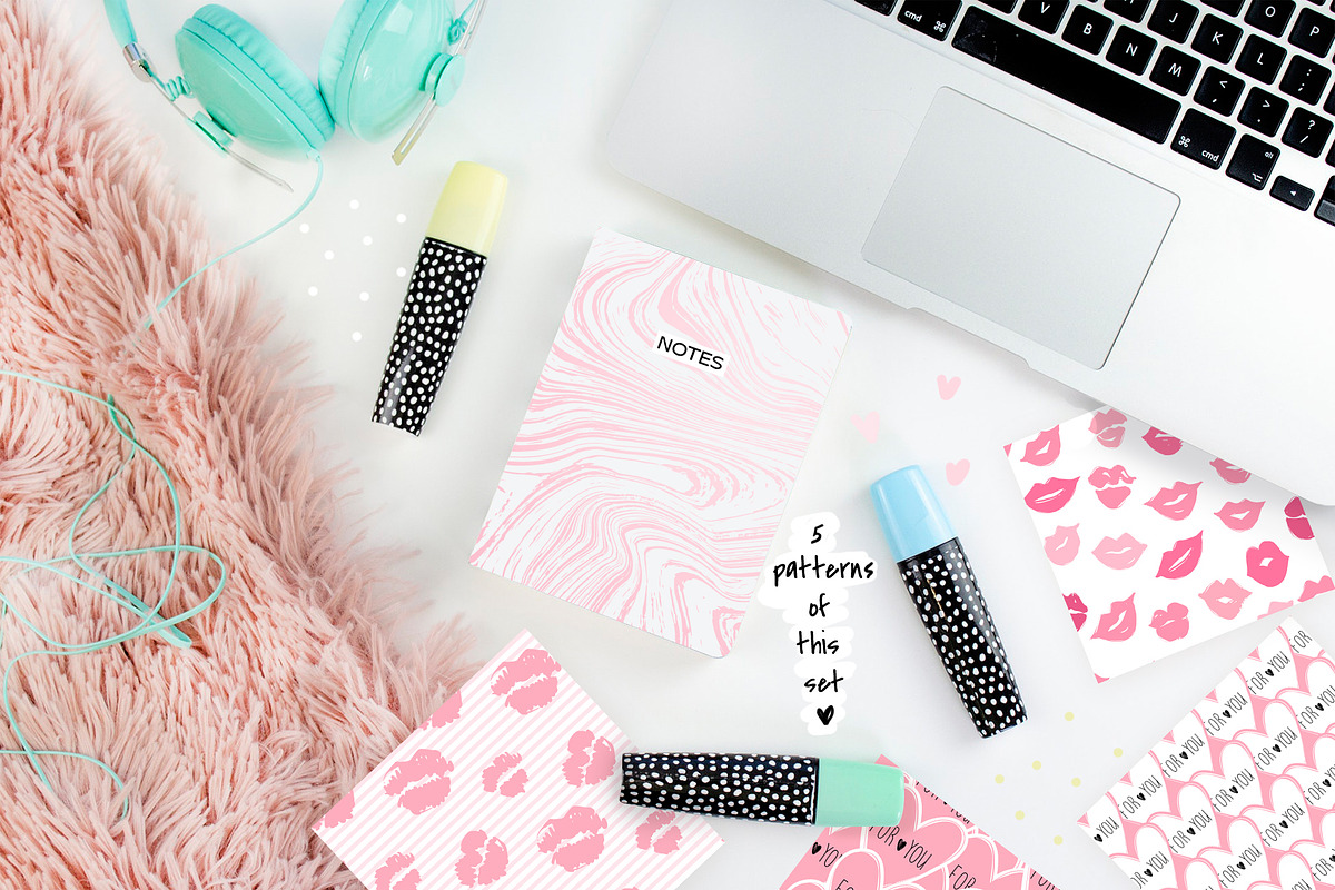 Quotes, Girls, MakeUp and lashes!, a Decorative Illustration by Yana Lesiuk (Photo 11 of 11)