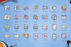 Business Hand-drawn Icons