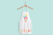 Ice cream watercolor collection, a Food Illustration by Vivitta (Thumbnail 8 of 8)