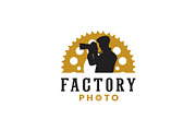 Factory Photographer Logo, a Branding & Logo Template by Atlantis X Nurman Arbai (Thumbnail 1 of 2)