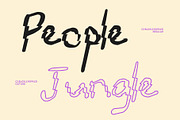 CS Buckle Rippled, a Sans Serif Font by Craft Supply Co. (Thumbnail 3 of 8)