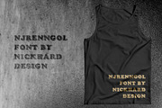 Njrenggol, a Serif Font by Nickhard (Thumbnail 4 of 7)