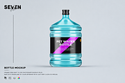 Water Dispenser Bottle Mockup, a Household Mockup by Se٧enStudio (Thumbnail 1 of 2)