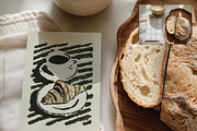 Bread & Linen – Card & Frame Mockups, a Household Mockup by NikiArts (Thumbnail 7 of 12)