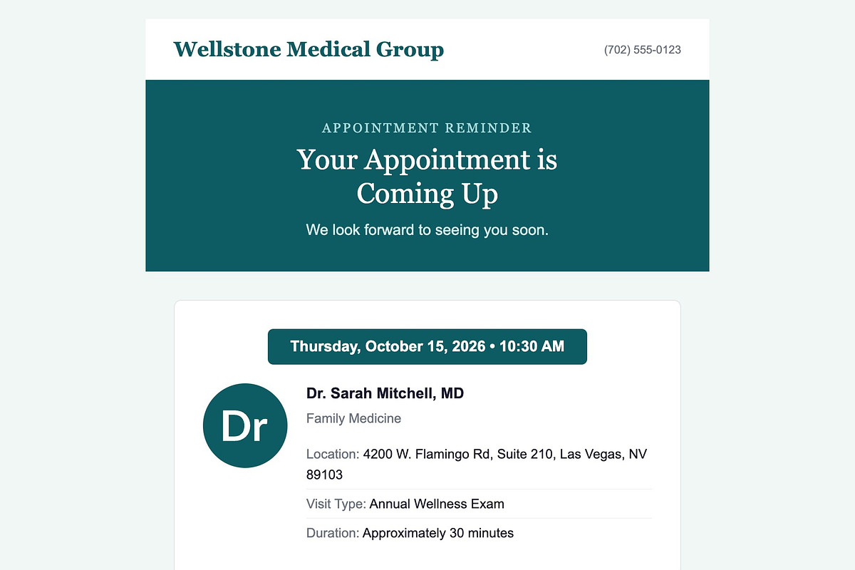 Healthcare Email Kit — 4 Emails, an Email Template by Art Club (Photo 2 of 2)