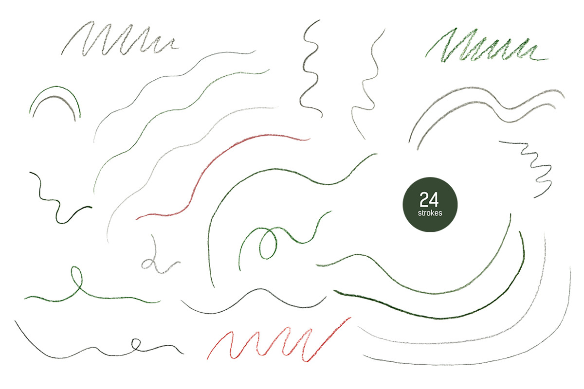 Misty Forest. Abstract collection, an Object Graphic by KatsiarynaKa (Photo 4 of 15)