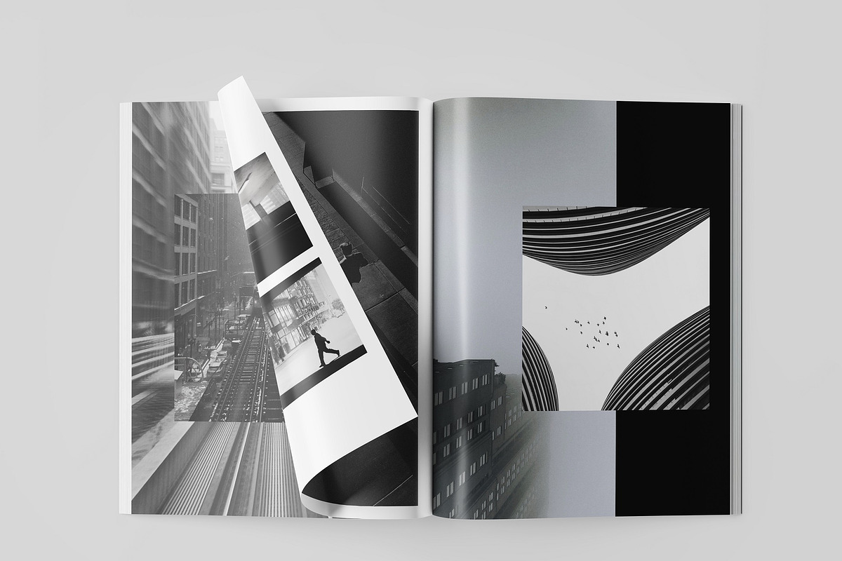Us Letter Magazine Mockup, a Books & Magazine Mockup by Tokobeta (Photo 4 of 12)