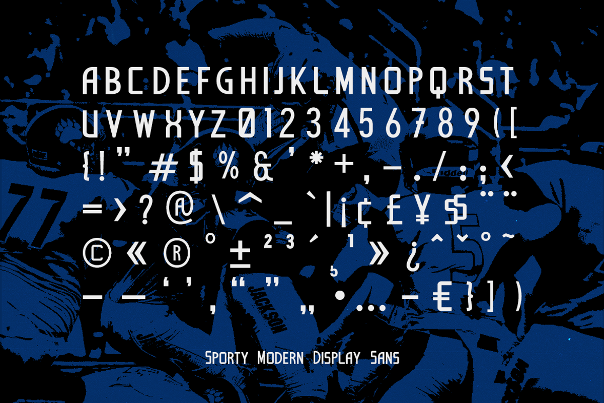 CF Pivouter - Sport Modern Sans, a Sans Serif Font by Indotype Foundry (Photo 4 of 10)