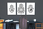 Oriental decorative elements, a Decorative Illustration by Katika Shop (Thumbnail 3 of 6)