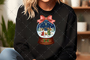Nativity Scene Snow Globe Christmas, an Illustration by Craft Nest (Thumbnail 3 of 6)