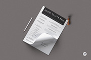 Clean Resume/Cv, a Resume Template by AyshaCanvas (Thumbnail 2 of 7)