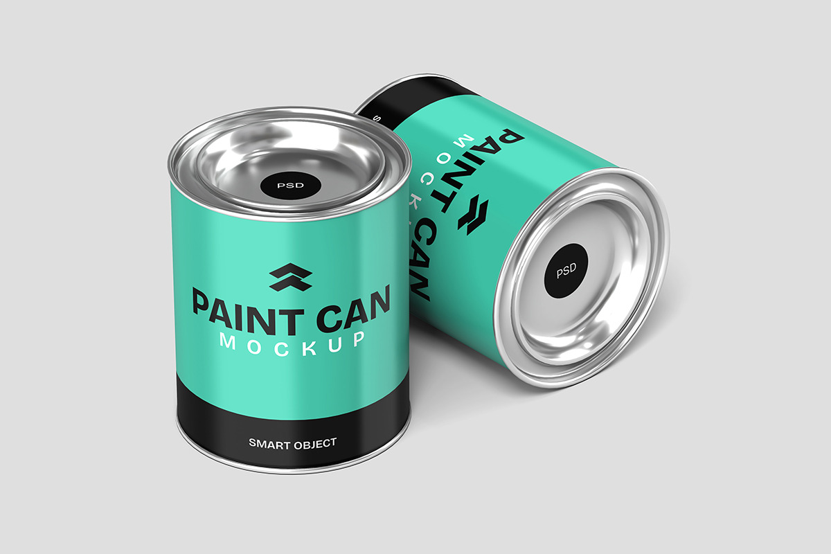 Paint Can - Mockup, a Mockup by Rometheme Std (Photo 5 of 5)