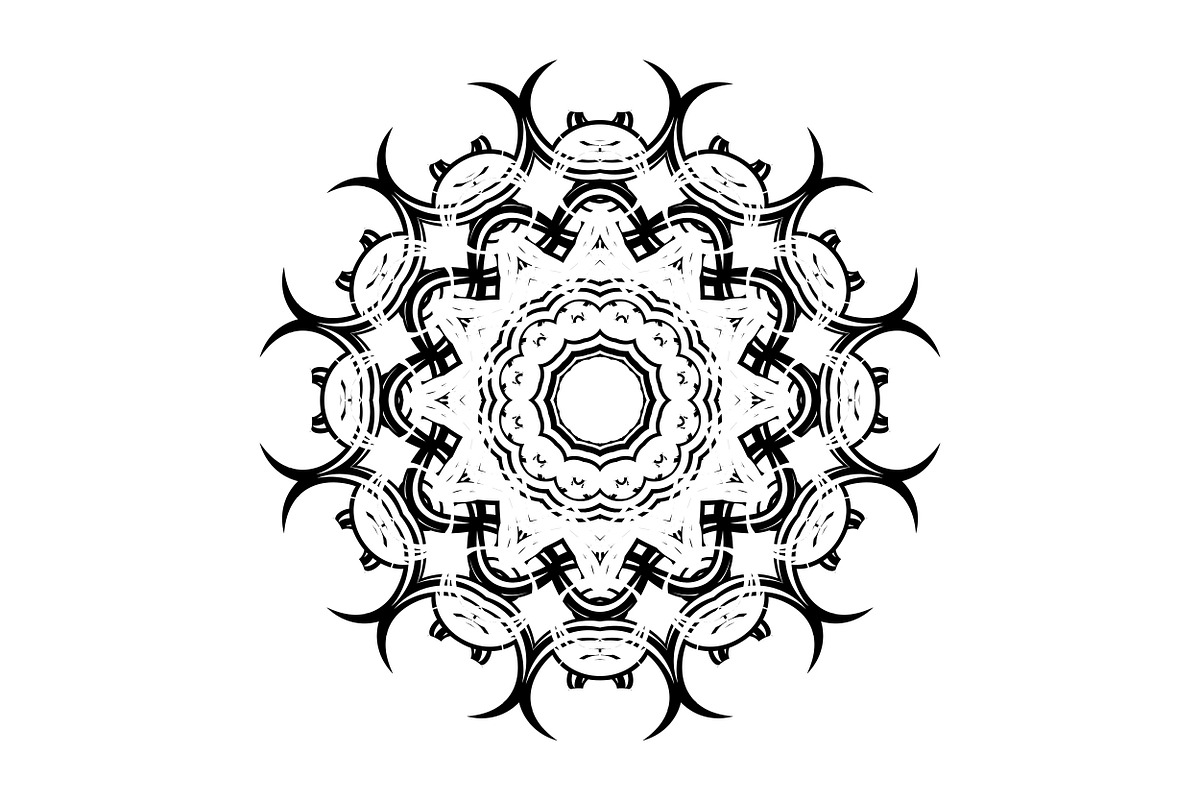 Handcrafted Mandala Design Pack, a Pattern Graphic by NJ Himel (Photo 13 of 30)