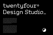 HF Mourtec Monospaced, a Sans Serif Font by 24Design Studios (Thumbnail 10 of 14)