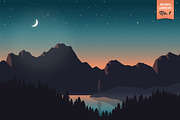 Vector Landscape Construction Set, an Animal Illustration by nordicworker (Thumbnail 3 of 5)