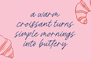 Buttery Coffee Casual Script Font, a Script Font by Letterena Studios Script (Thumbnail 4 of 20)