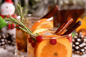 Winter Bourbon smash Cocktail, a Food & Drink Photo by Apolonia