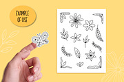 Whimsical Florals Patterns Clipart, a Pattern Graphic by AnnaViolet_store (Thumbnail 10 of 14)