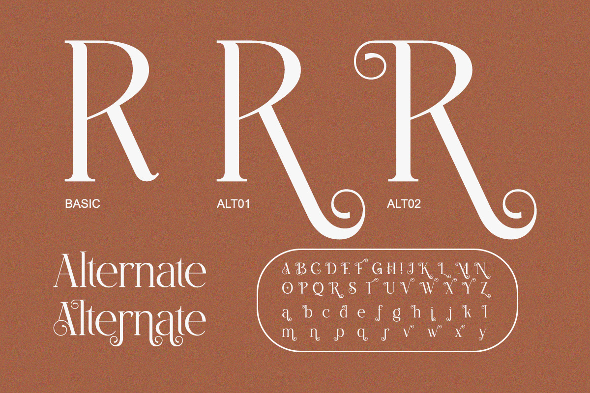 Bilifer - Modern Luxury Serif, a Serif Font by Qweera Studio (Photo 9 of 12)