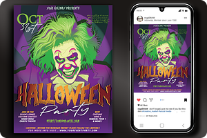 Clown show, Halloween Party session