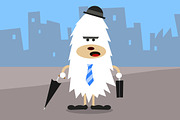 Urban Yeti, a Work Illustration by Illustrations & Templates (Thumbnail 1 of 2)