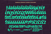 TechCore - Vintage Cyber Font, a Sans Serif Font by Gleb Guralnyk (Thumbnail 6 of 6)