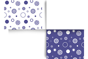Purple Polka Dot Seamless Design Set, a Pattern Graphic by Earley Bird Design Studio (Thumbnail 8 of 8)