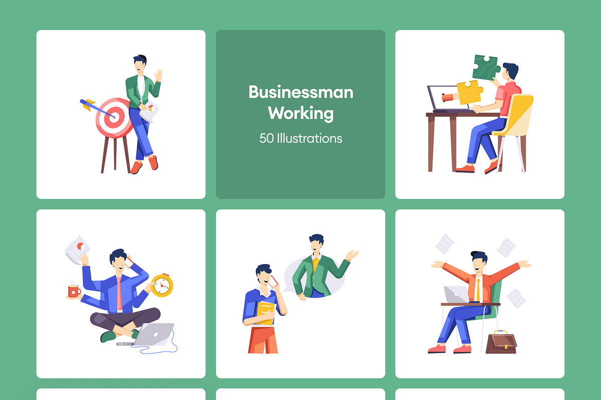 Thematic Illustrations, a Person Illustration by Vectors Market (Photo 23 of 24)