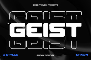 CS Geist Drawn, a Sans Serif Font by Craft Supply Co.
