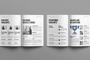 Annual Report Brochure Template, a Brochure Template by E-Type (Thumbnail 5 of 7)