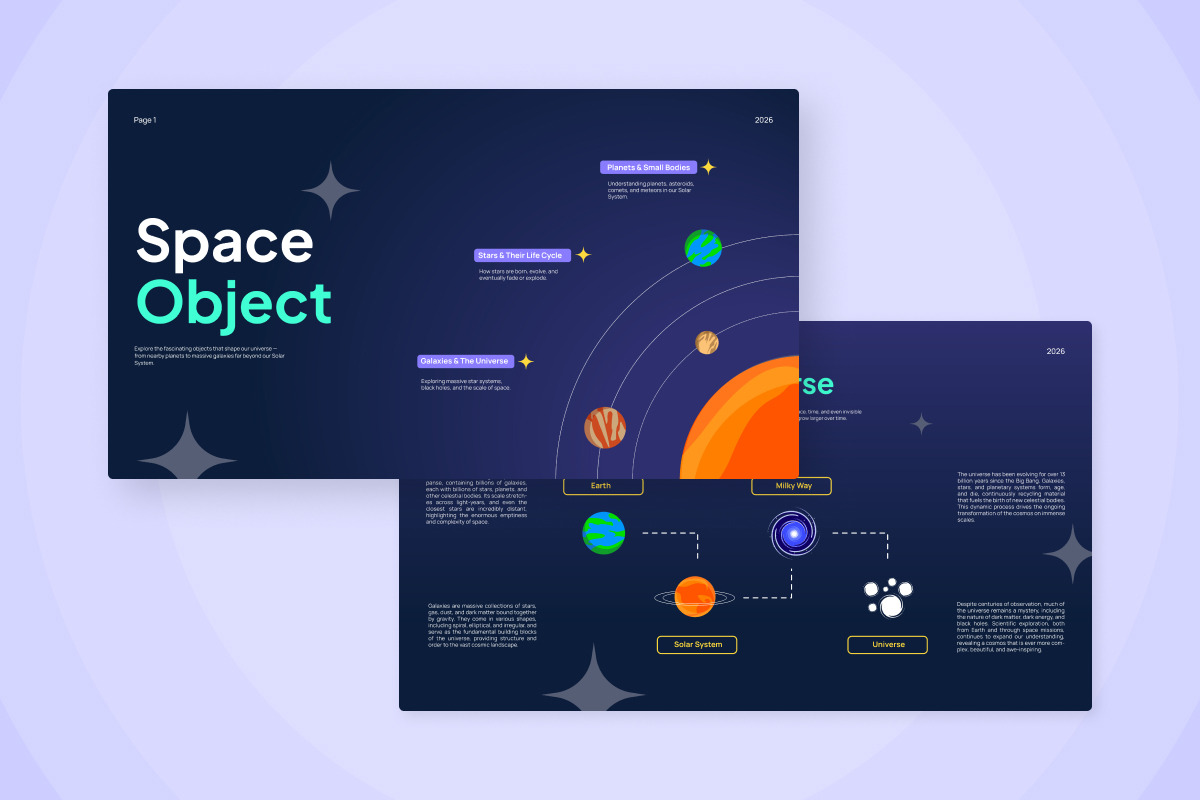 Space Objects Science Infographic V1, a Presentation Template by productype1 (Photo 5 of 5)